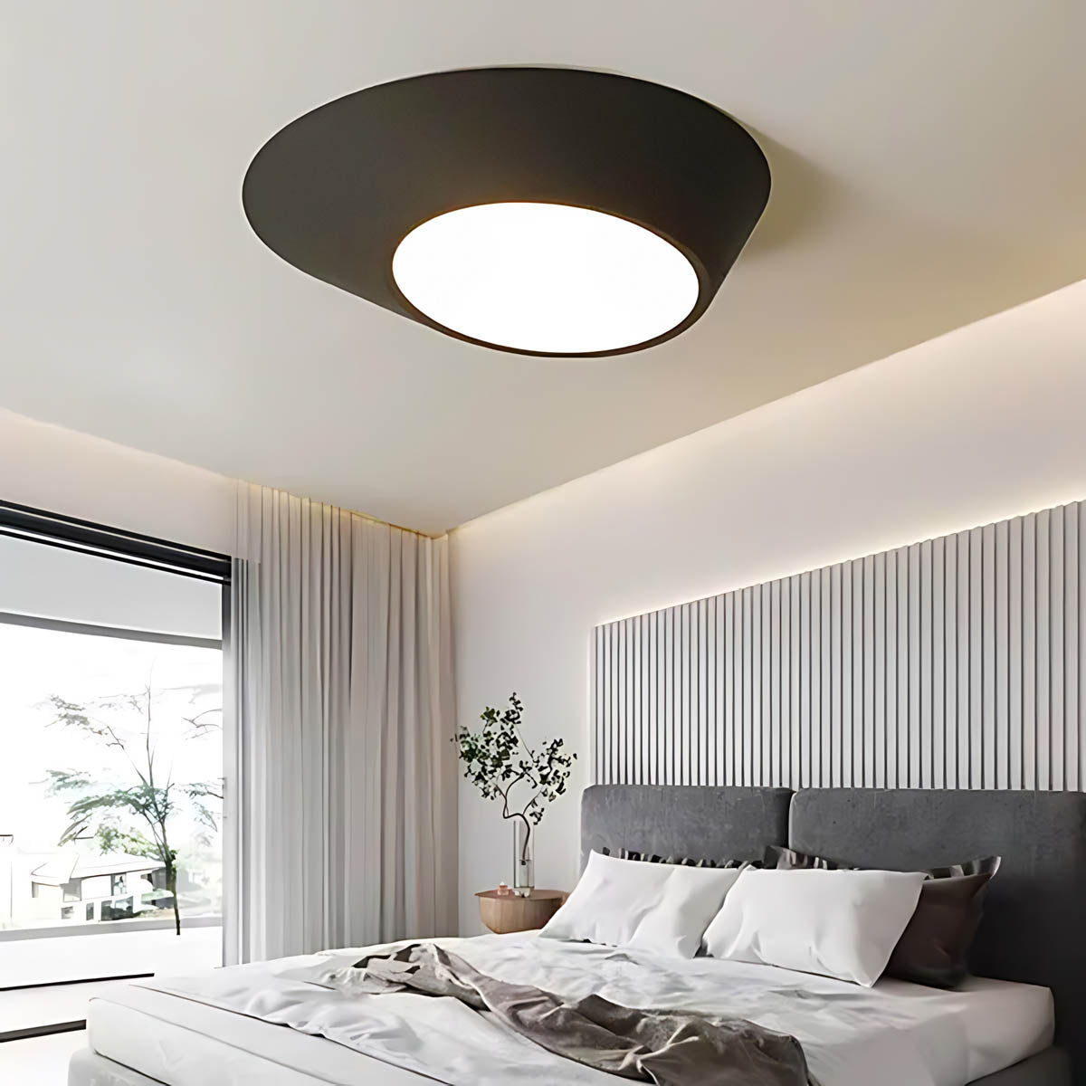 Oakmere Vessel Acrylic Ceiling Light — gallery image 5