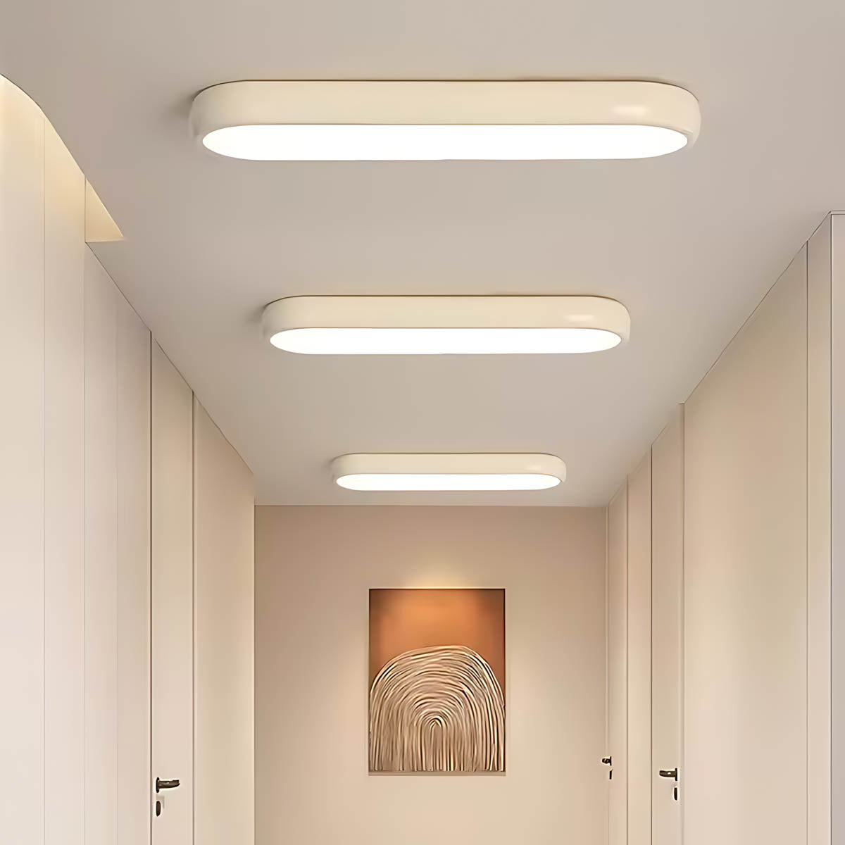 Rosewood Vessel Acrylic Ceiling Light — gallery image 7