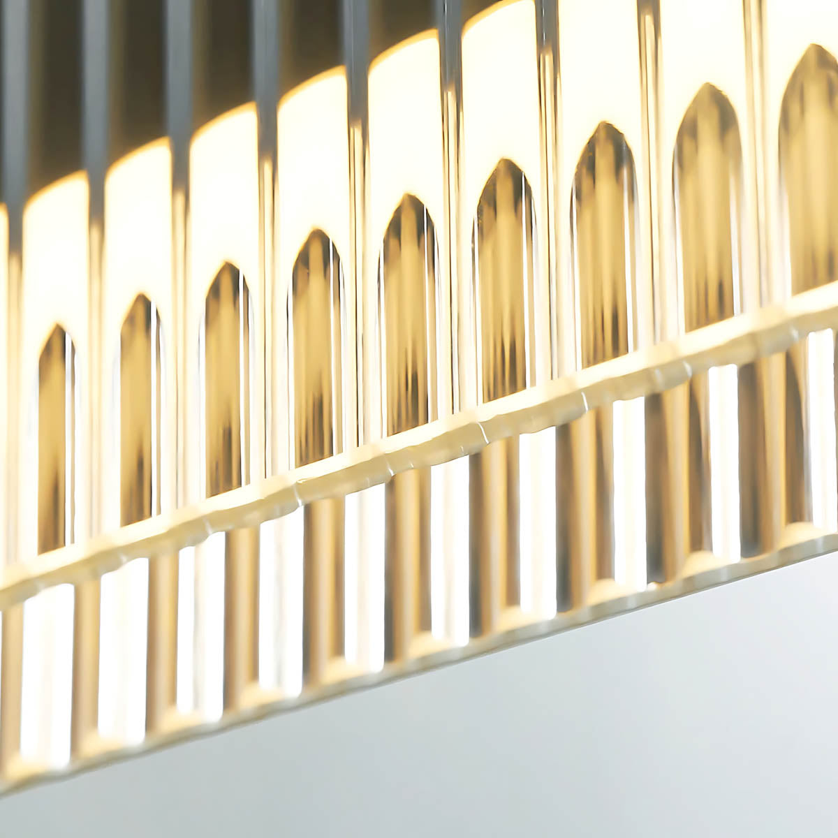 Sherwood Vessel Glass Fluted Pendant Light — gallery image 15