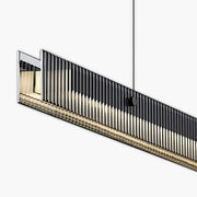 Sherwood Vessel Glass Fluted Pendant Light — gallery image 1