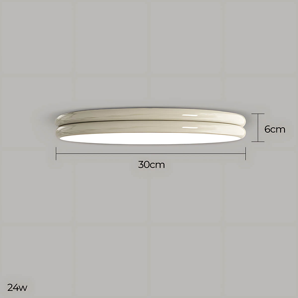 Wickham Vessel Acrylic Ceiling Light — gallery image 28