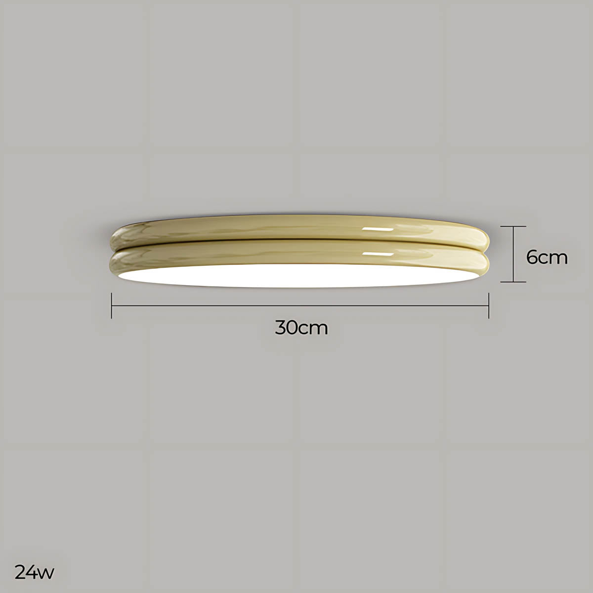 Wickham Vessel Acrylic Ceiling Light — gallery image 31