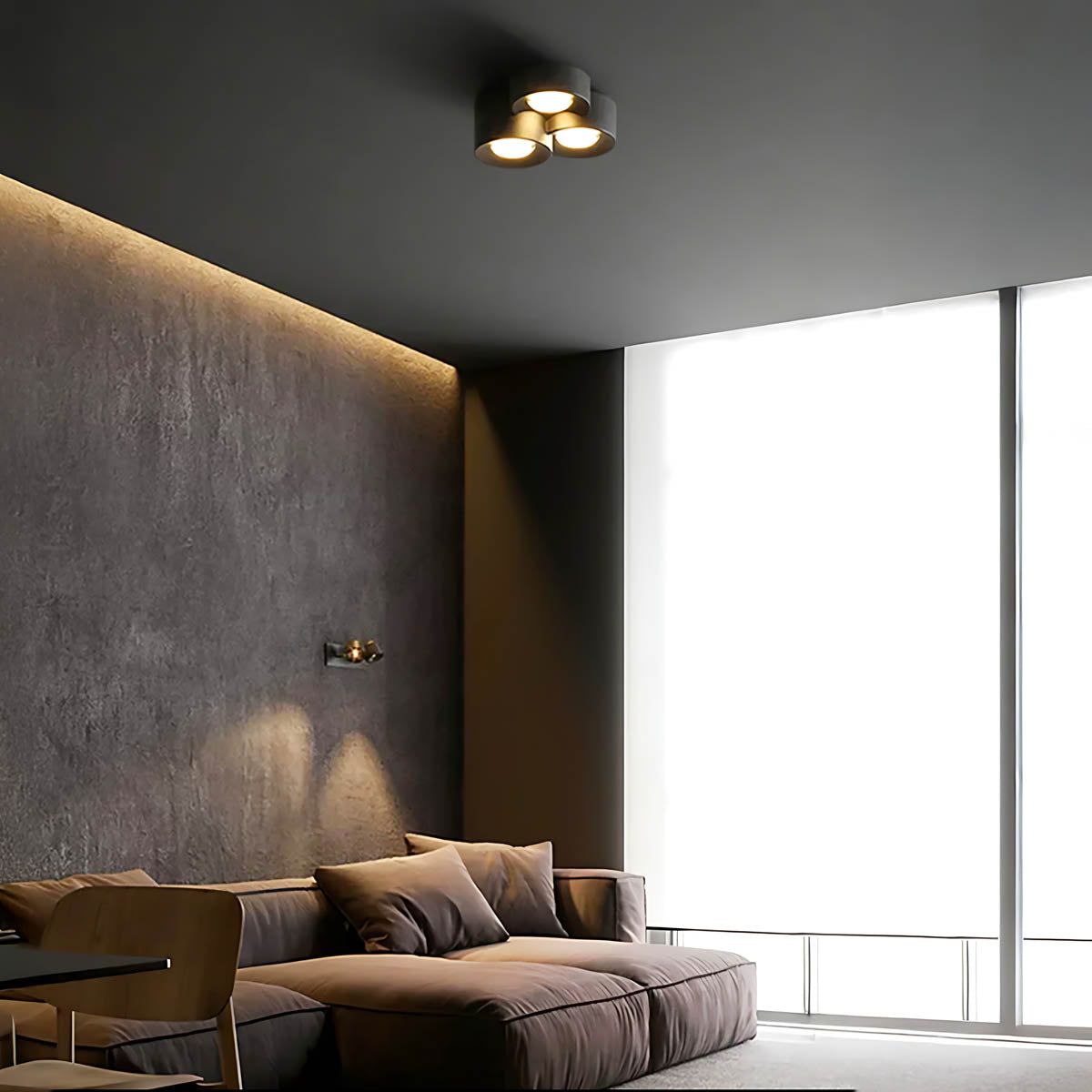 Willoughby Vessel Acrylic Cluster Ceiling Light — gallery image 4