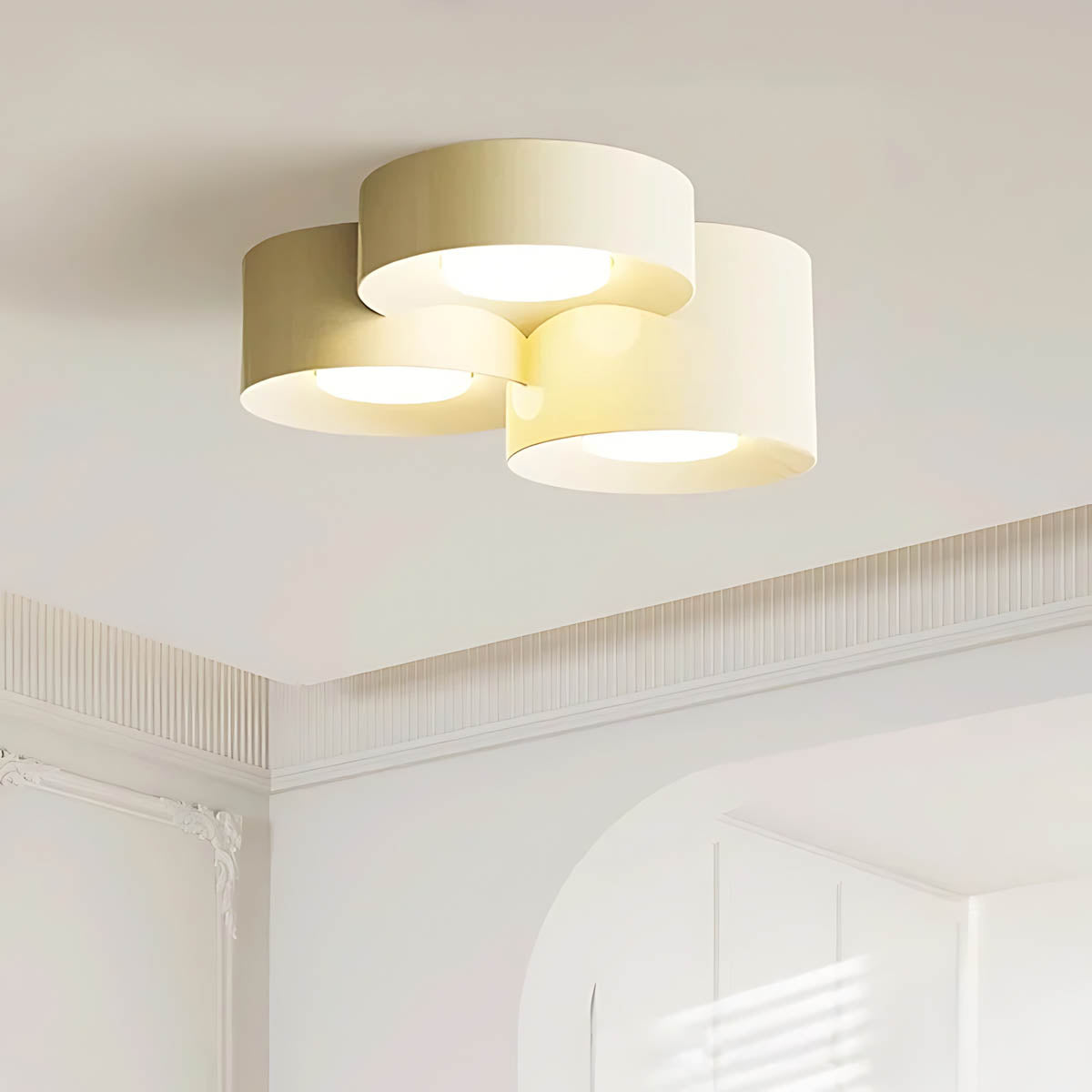Willoughby Vessel Acrylic Cluster Ceiling Light — gallery image 5