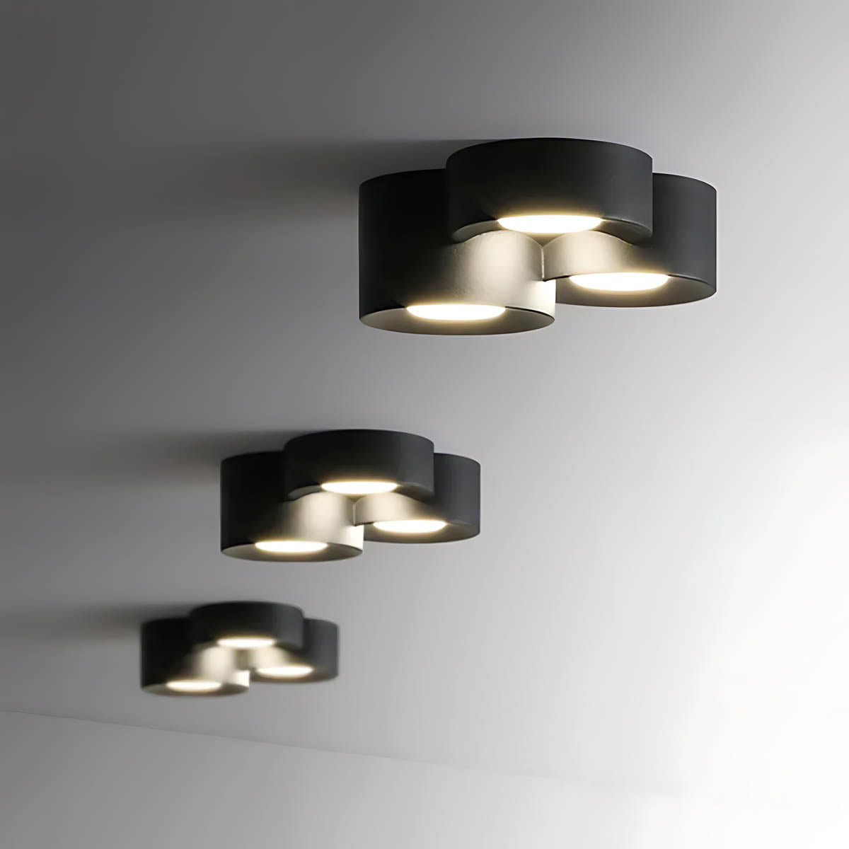 Willoughby Vessel Acrylic Cluster Ceiling Light — gallery image 9