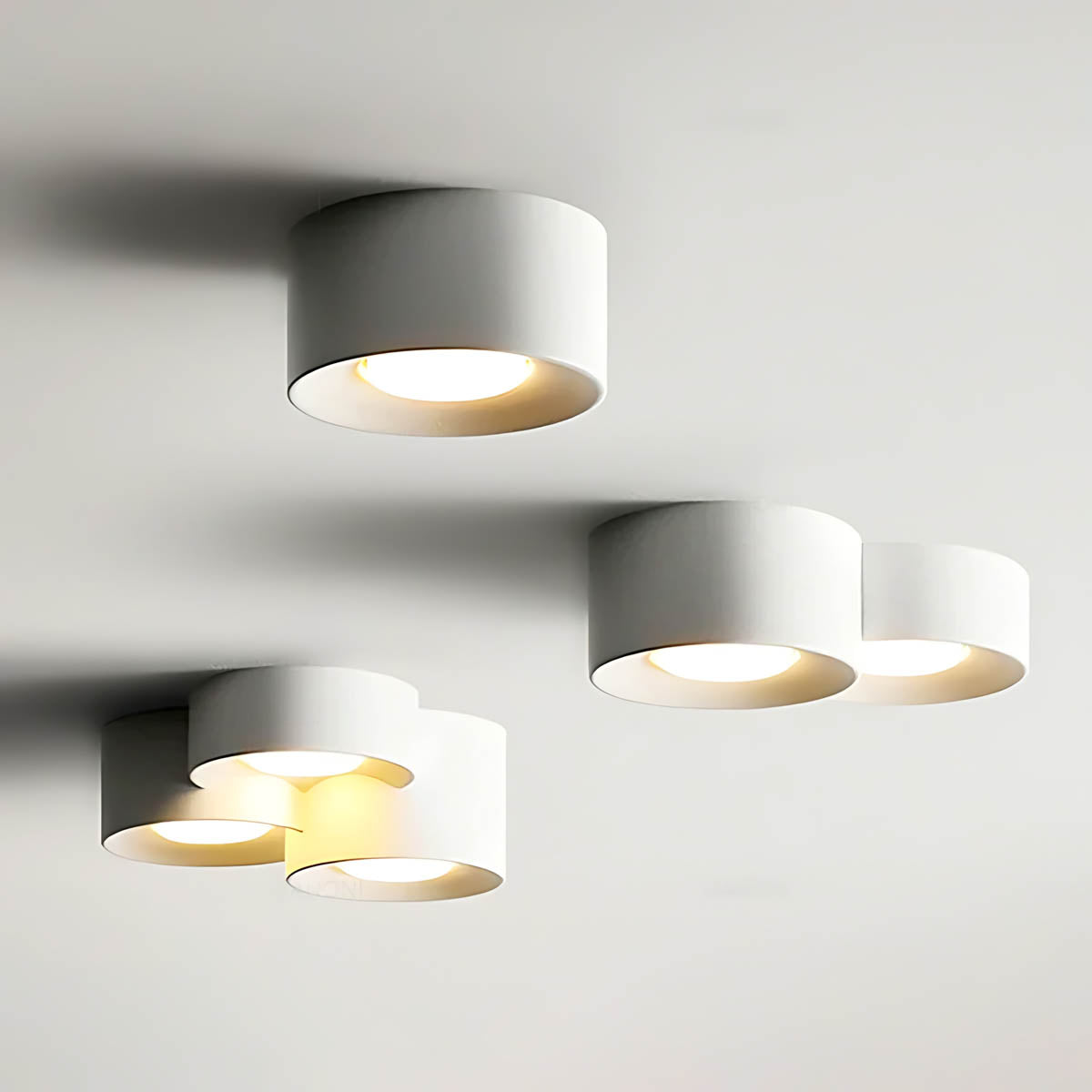Willoughby Vessel Acrylic Cluster Ceiling Light — gallery image 11