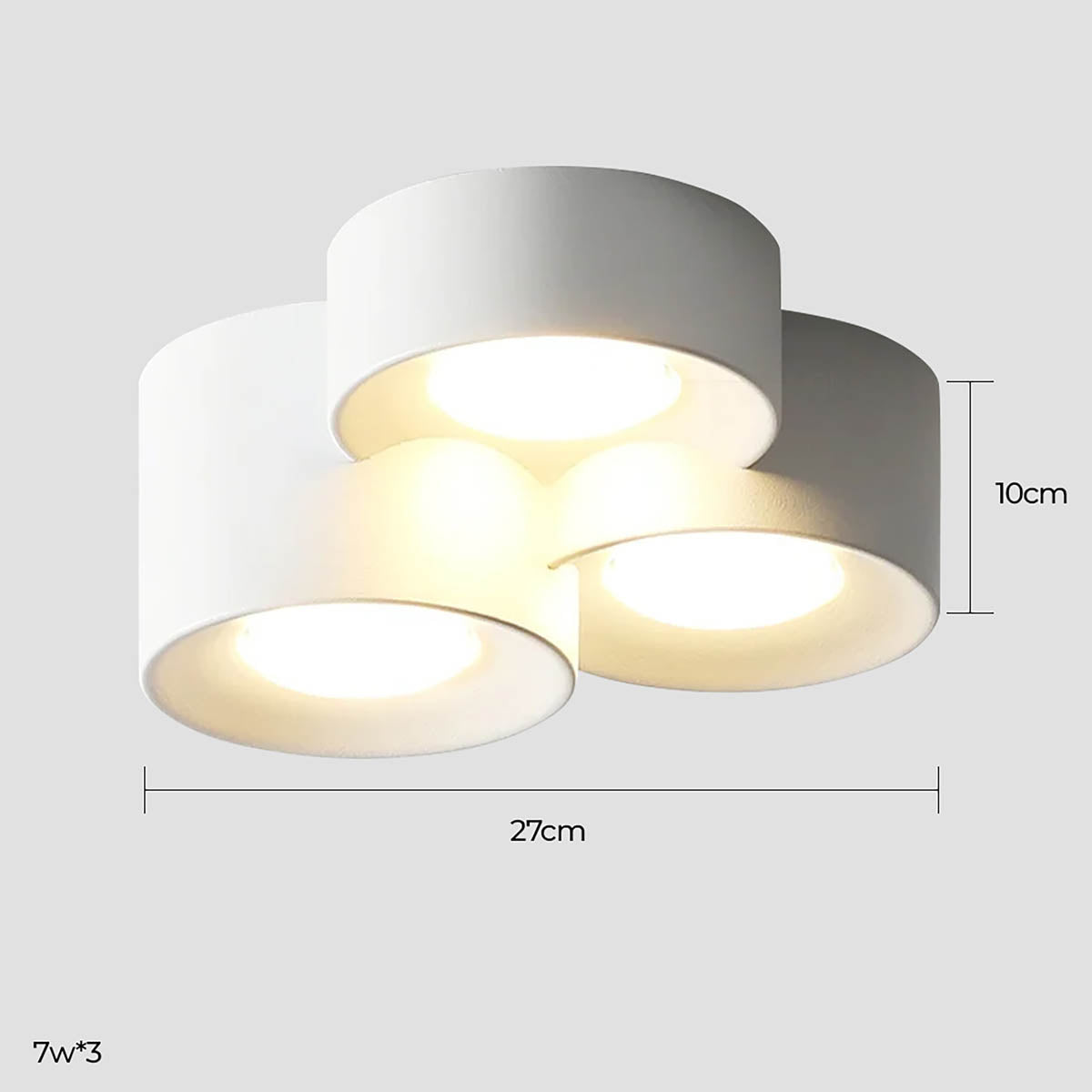 Willoughby Vessel Acrylic Cluster Ceiling Light — gallery image 21