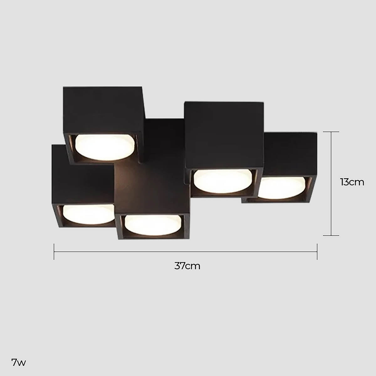 Willoughby Vessel Acrylic Cluster Ceiling Light — gallery image 23