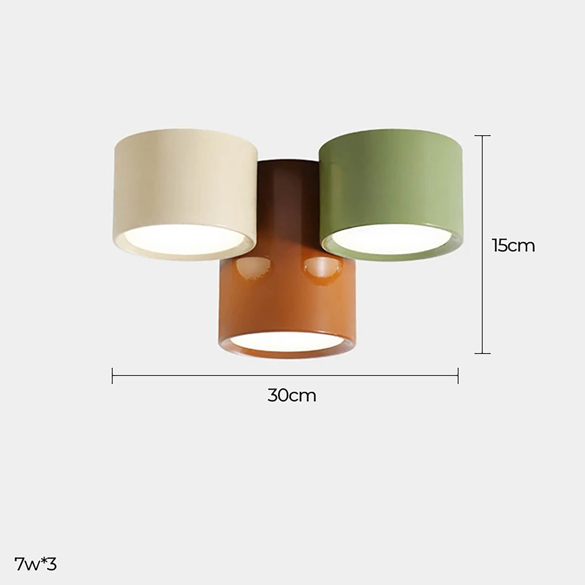 Greenwood Vessel Acrylic Ceiling Light — gallery image 22
