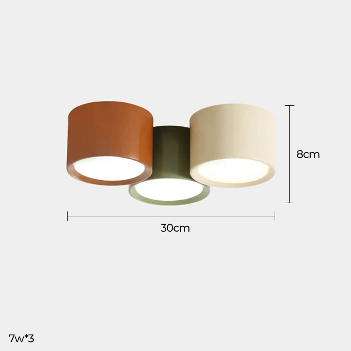 Greenwood Vessel Acrylic Ceiling Light — gallery image 23