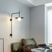 Acorn Vessel Glass Globe Wall Sconce — gallery image 6