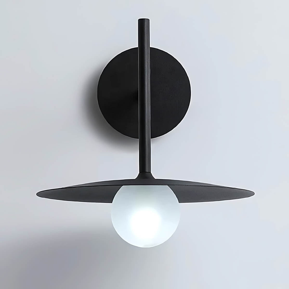 Acorn Vessel Glass Globe Wall Sconce — gallery image 7