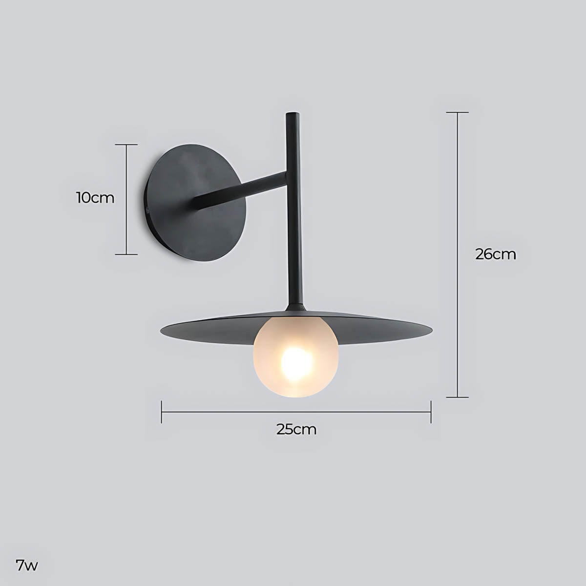 Acorn Vessel Glass Globe Wall Sconce — gallery image 14