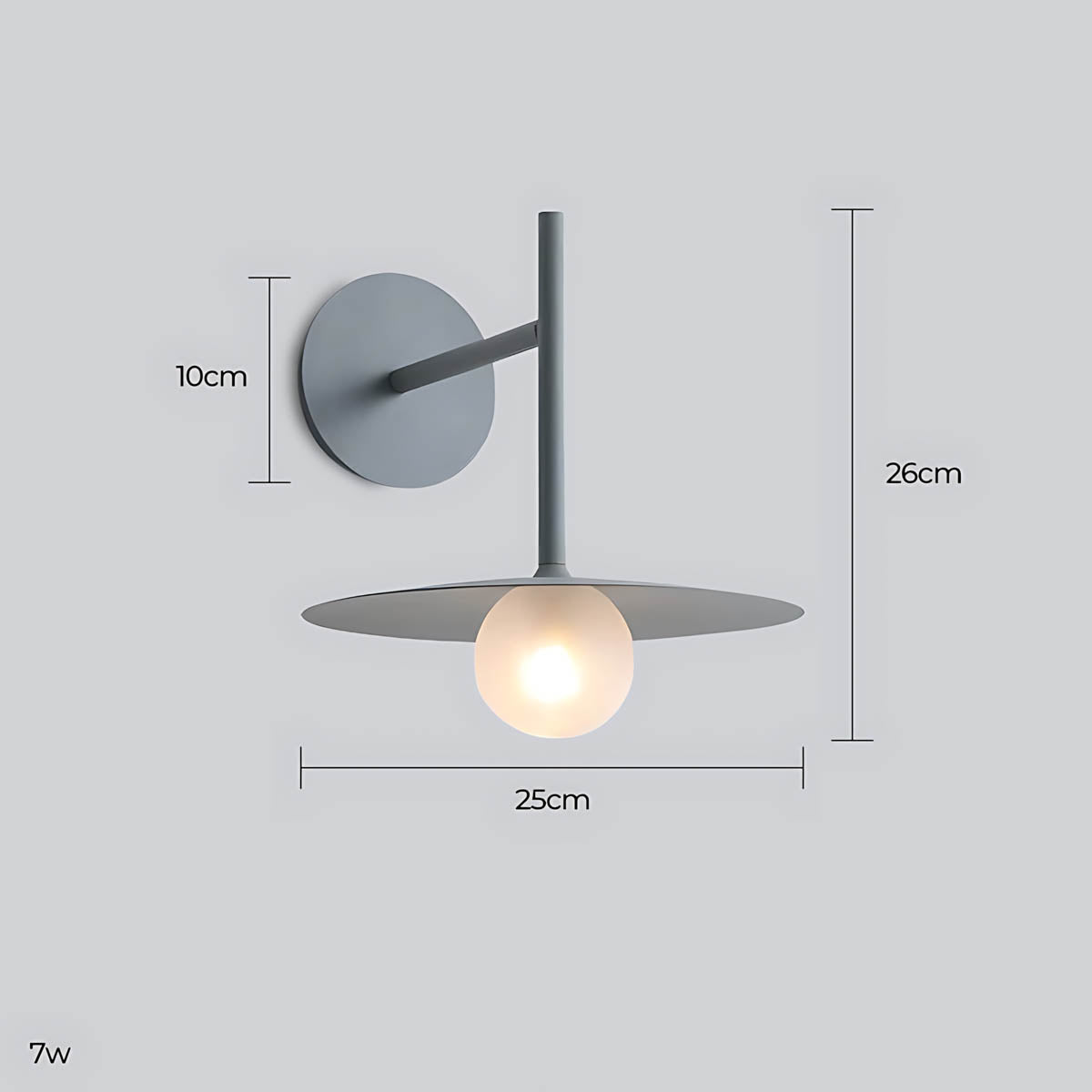 Acorn Vessel Glass Globe Wall Sconce — gallery image 16