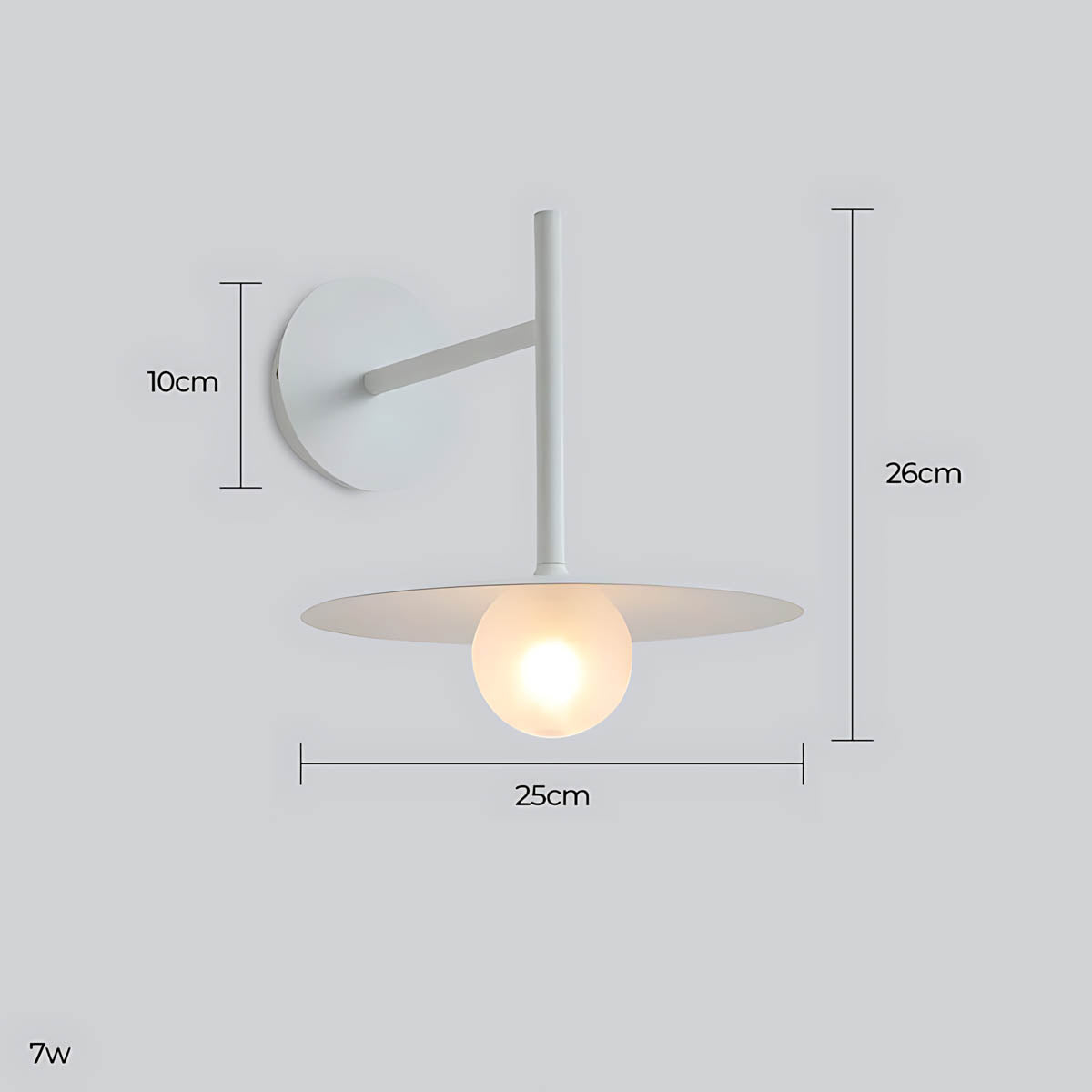 Acorn Vessel Glass Globe Wall Sconce — gallery image 15