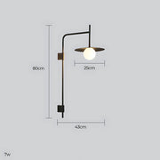 Acorn Vessel Glass Globe Wall Sconce — gallery image 17