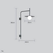 Acorn Vessel Glass Globe Wall Sconce — gallery image 19