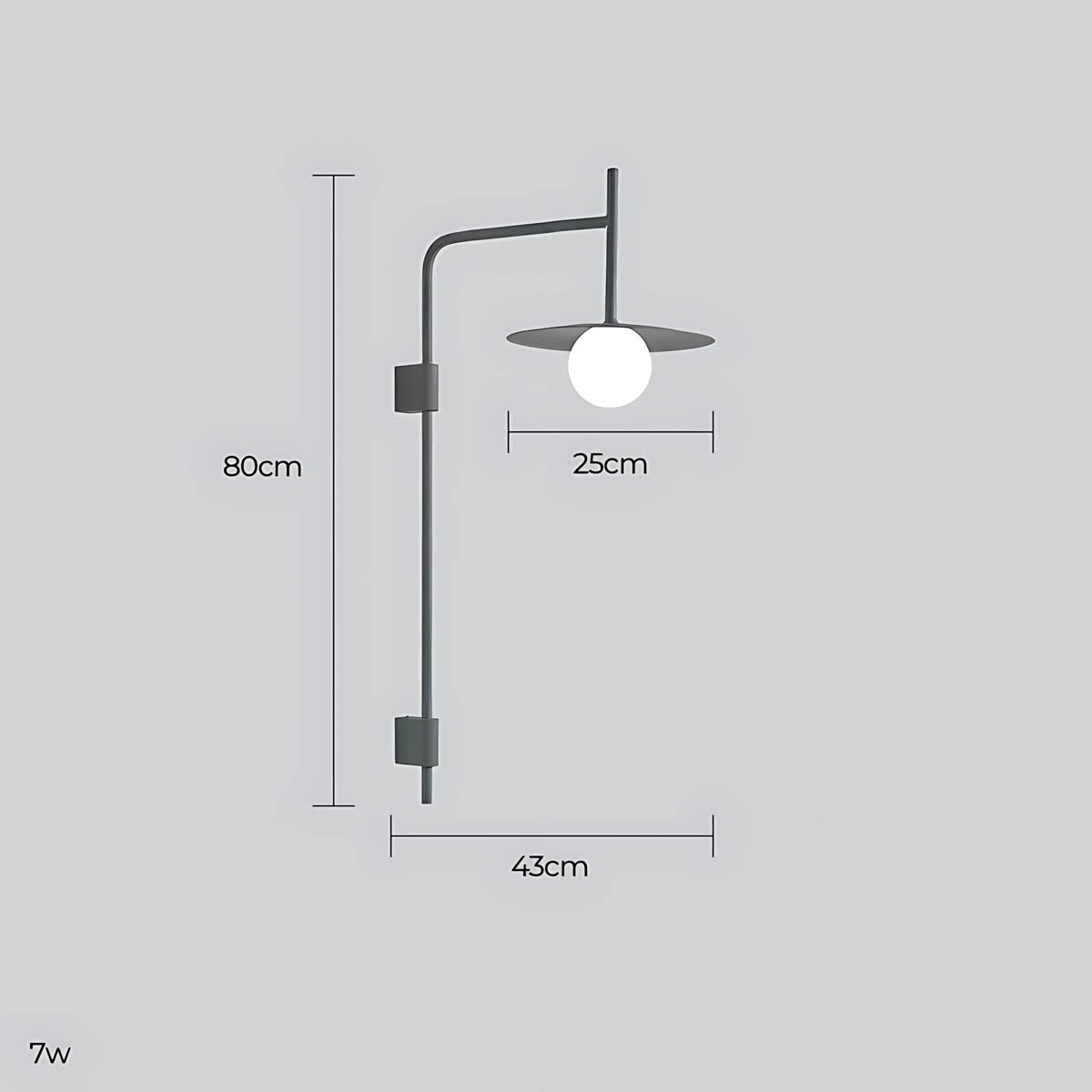 Acorn Vessel Glass Globe Wall Sconce — gallery image 19
