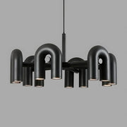 Eversley Vessel Resin Linear Chandelier — gallery image 11