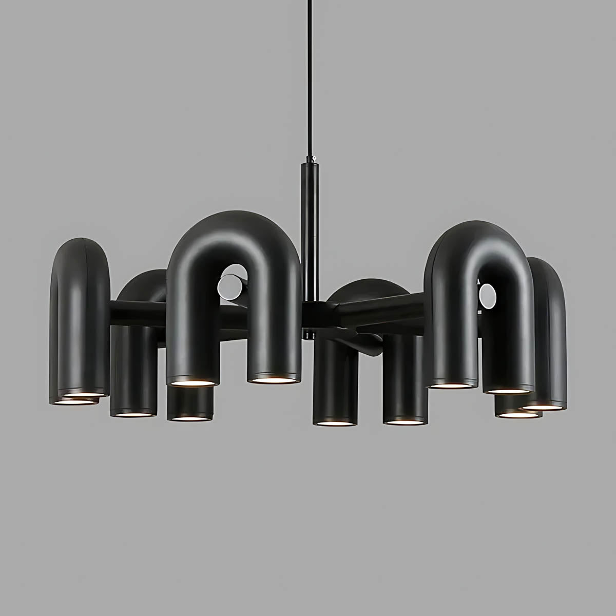 Eversley Vessel Resin Linear Chandelier — gallery image 11