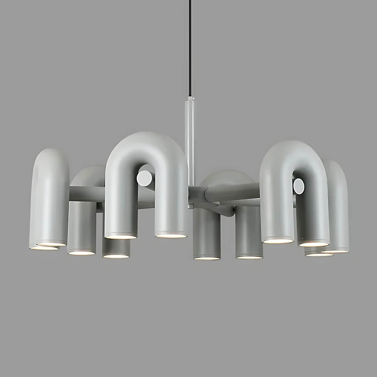 Eversley Vessel Resin Linear Chandelier — gallery image 13
