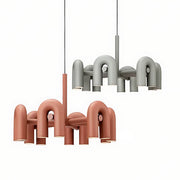 Eversley Vessel Resin Linear Chandelier — gallery image 15