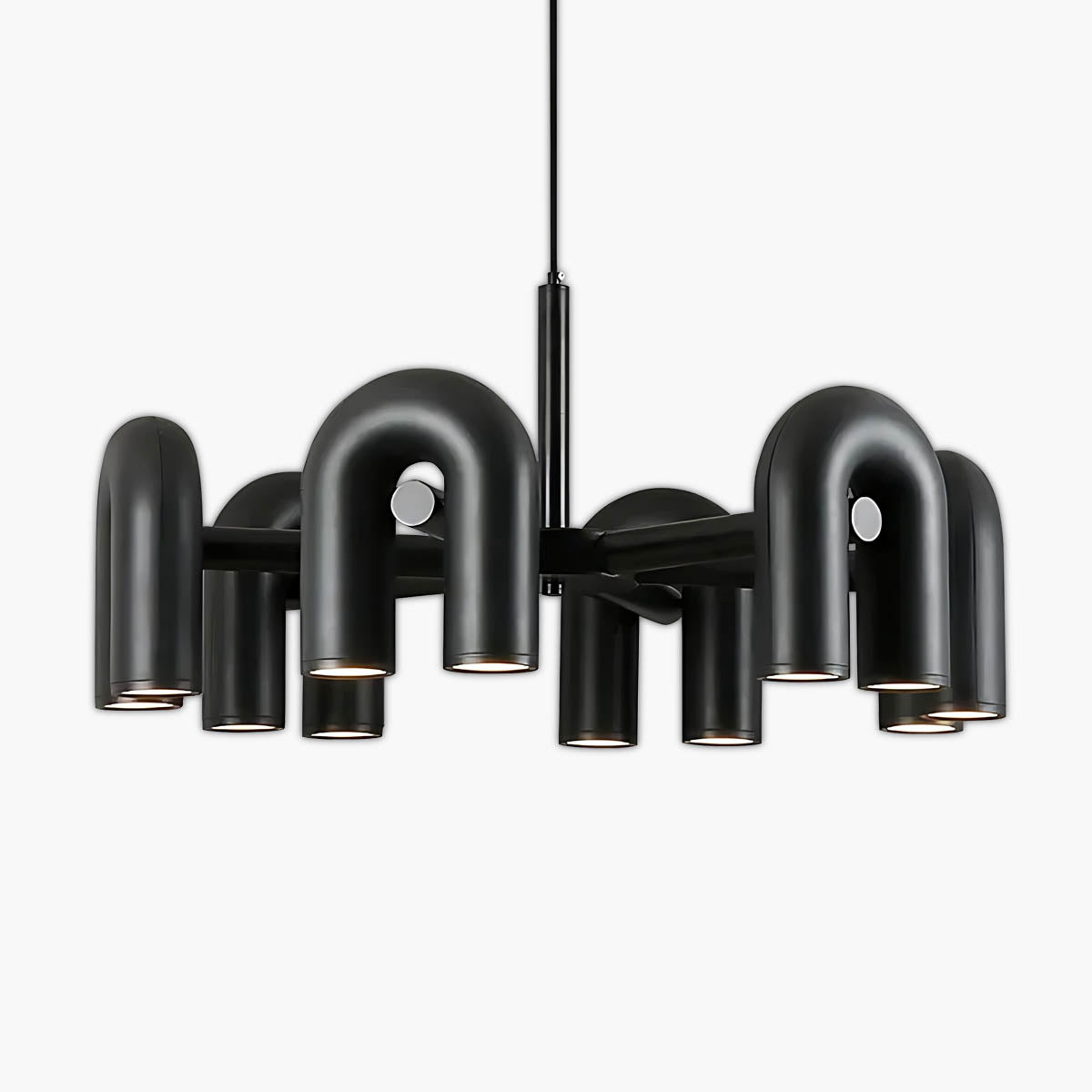 Eversley Vessel Resin Linear Chandelier — gallery image 1