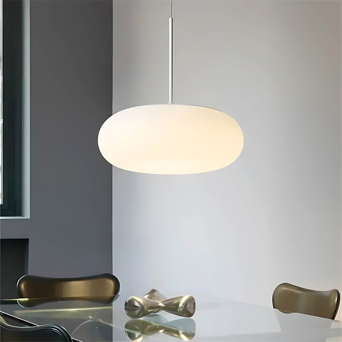 Greystone Vessel Acrylic Pendant Light — gallery image 5