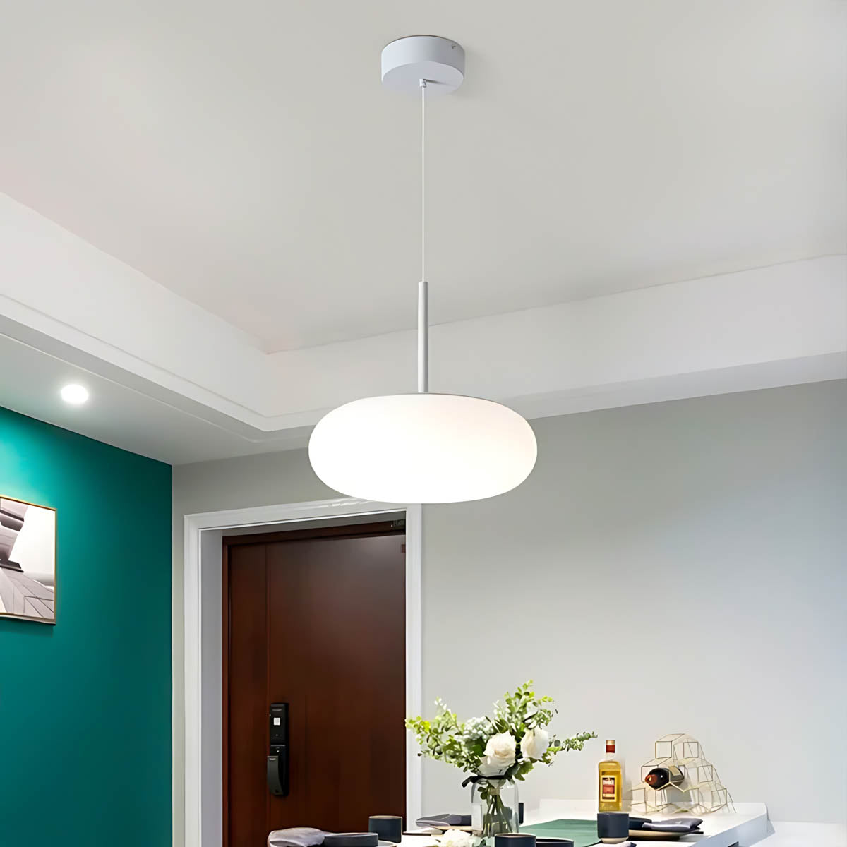 Greystone Vessel Acrylic Pendant Light — gallery image 7