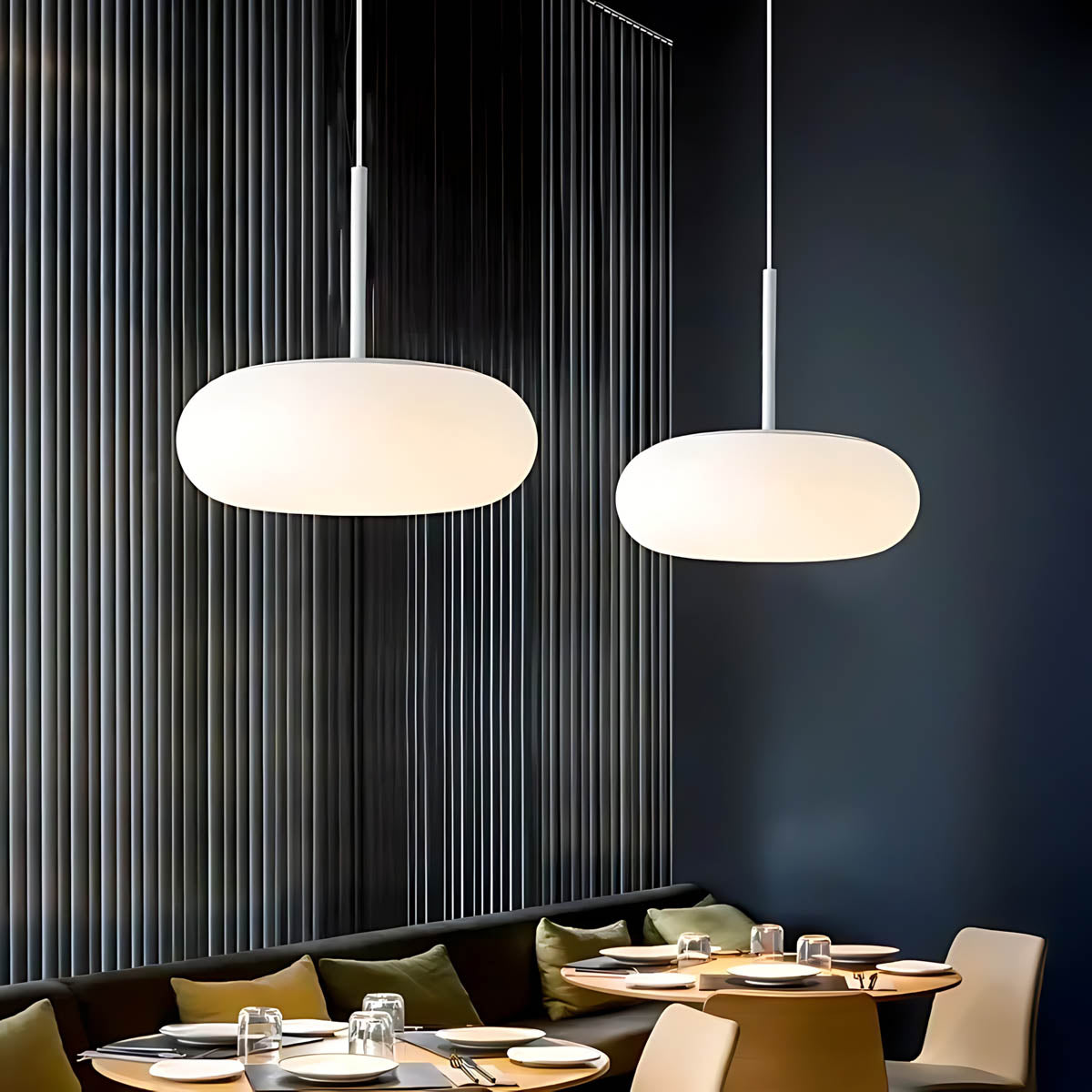 Greystone Vessel Acrylic Pendant Light — gallery image 8
