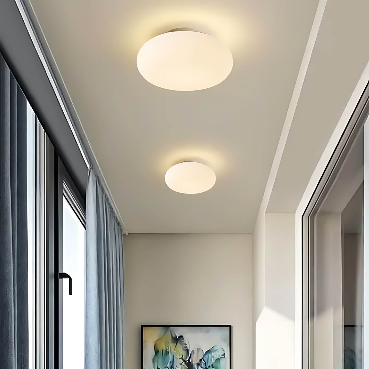 Greystone Vessel Acrylic Pendant Light — gallery image 6