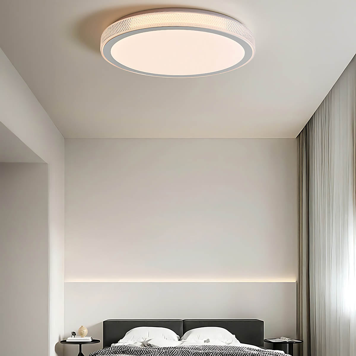 Elmsford Vessel Acrylic Ring Ceiling Light — gallery image 4