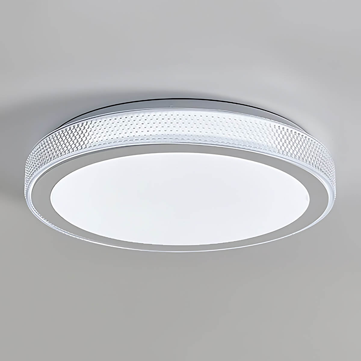 Elmsford Vessel Acrylic Ring Ceiling Light — gallery image 10