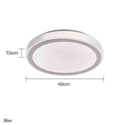 Elmsford Vessel Acrylic Ring Ceiling Light — gallery image 18
