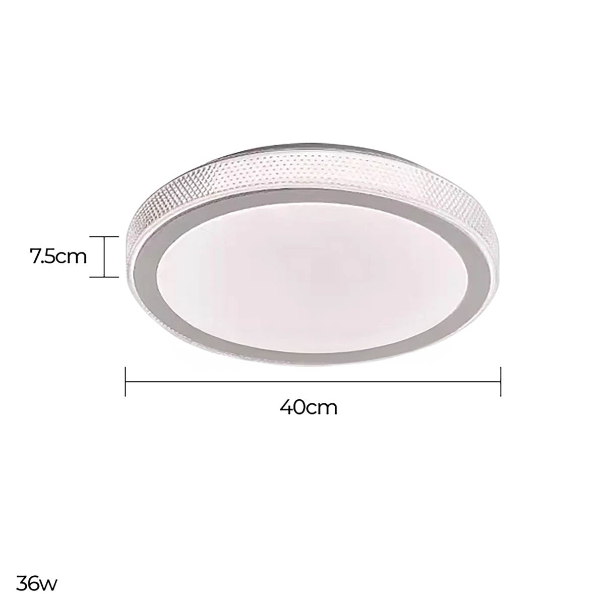 Elmsford Vessel Acrylic Ring Ceiling Light — gallery image 18
