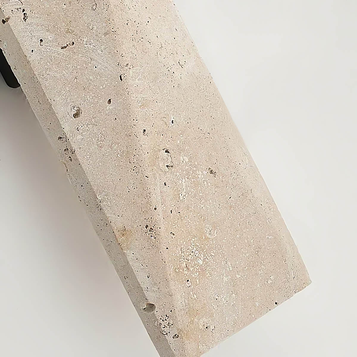 Blackthorn Vessel Travertine Hourglass Outdoor Wall Light — gallery image 12