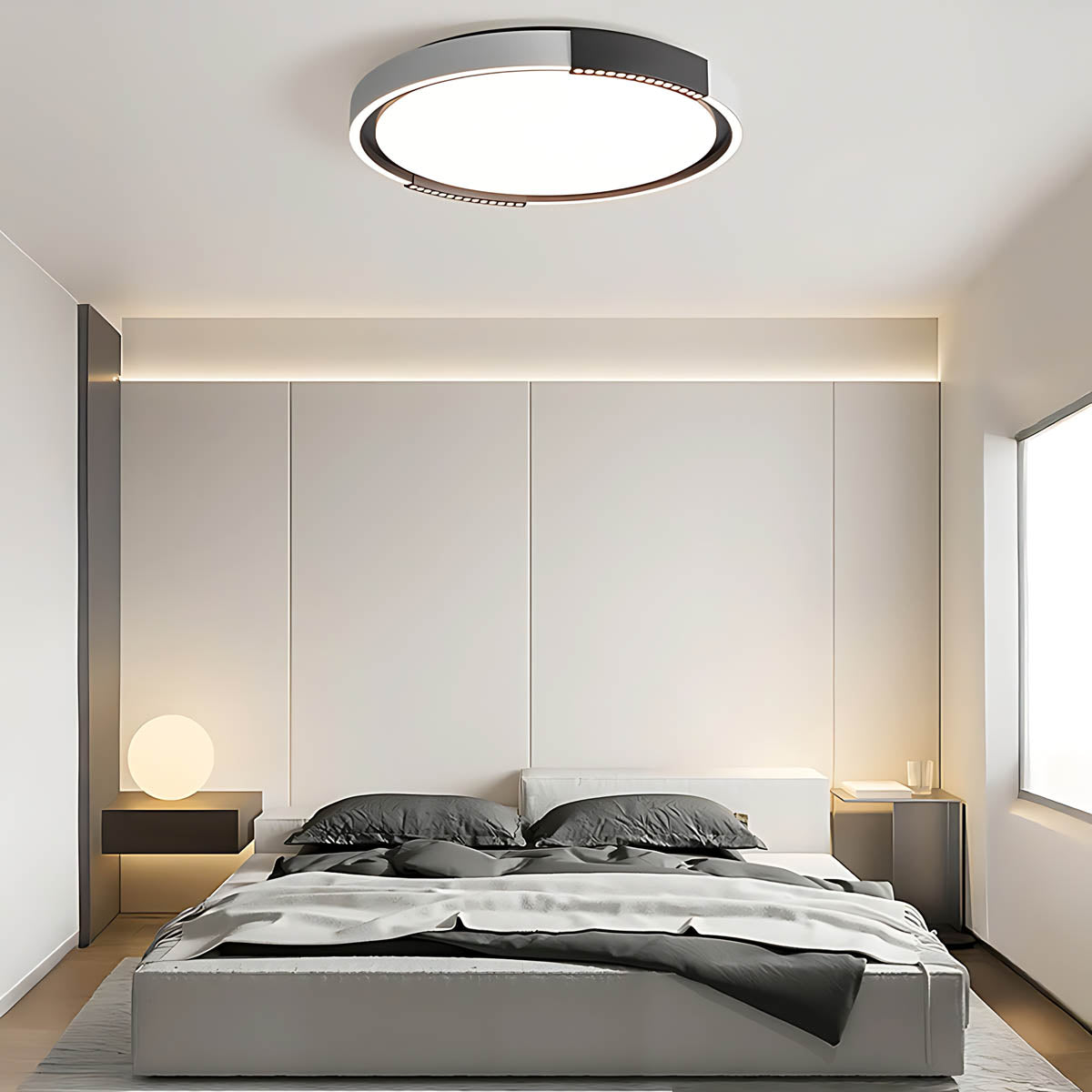 Huckleberry Vessel Acrylic Ceiling Light — gallery image 2