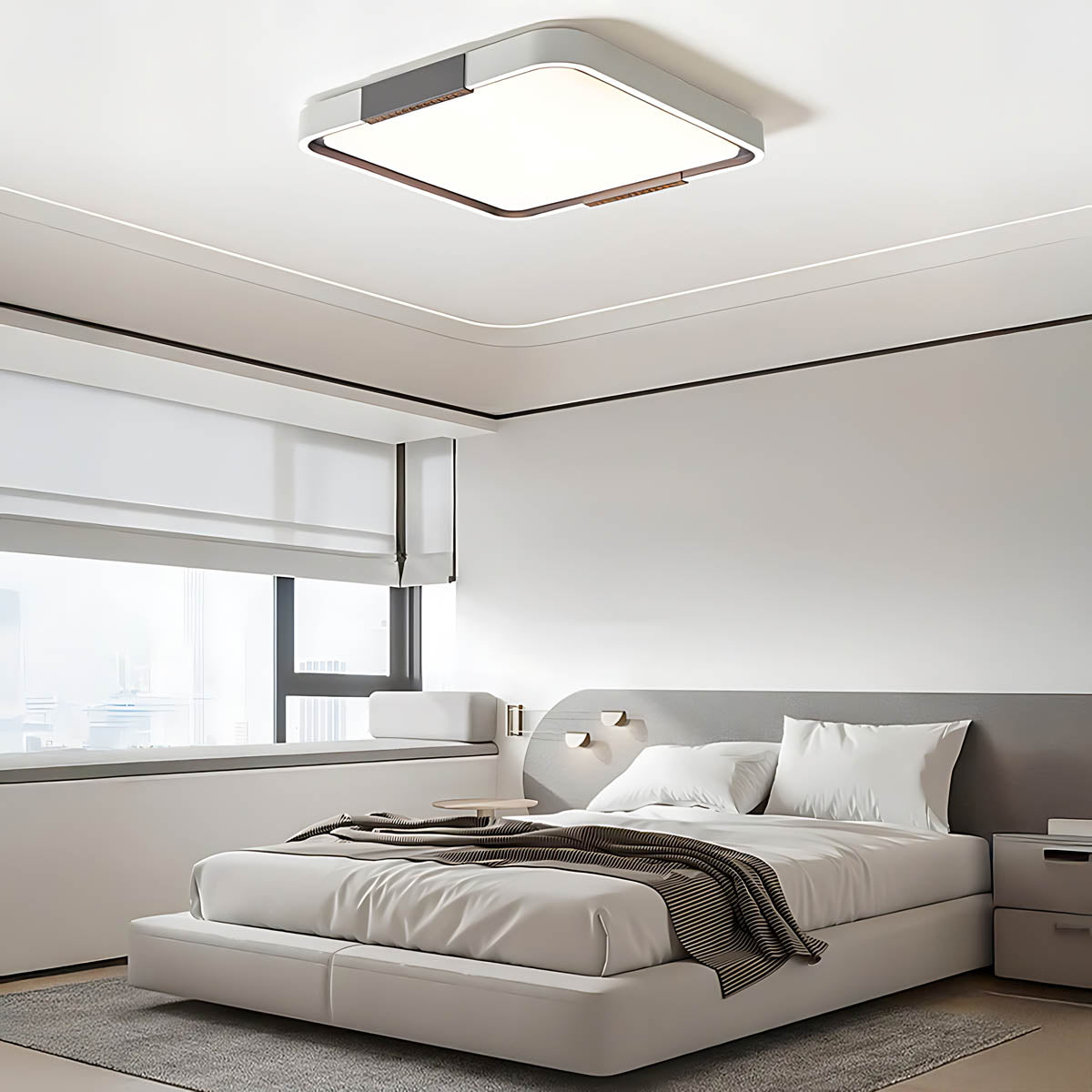 Huckleberry Vessel Acrylic Ceiling Light — gallery image 4
