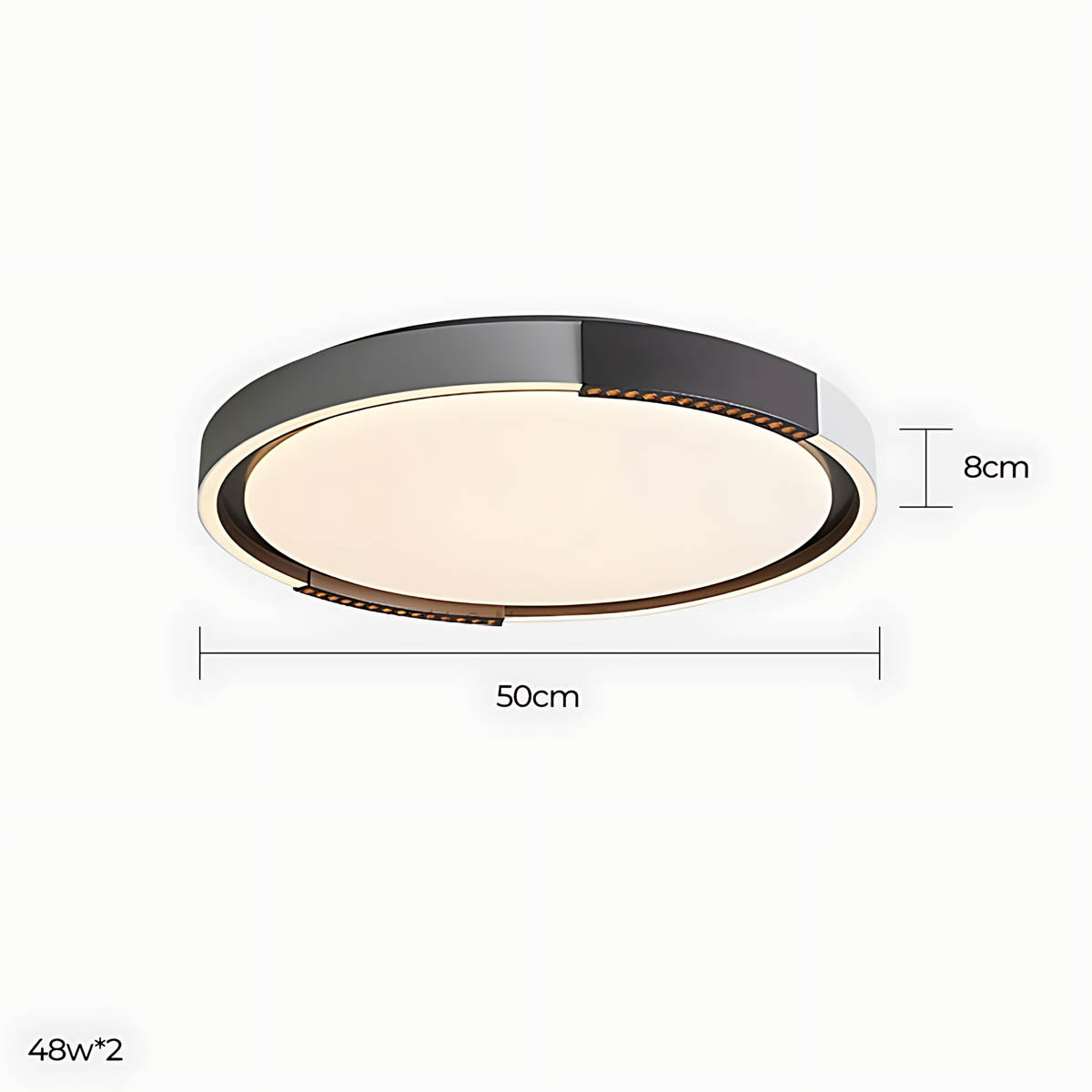 Huckleberry Vessel Acrylic Ceiling Light — gallery image 13
