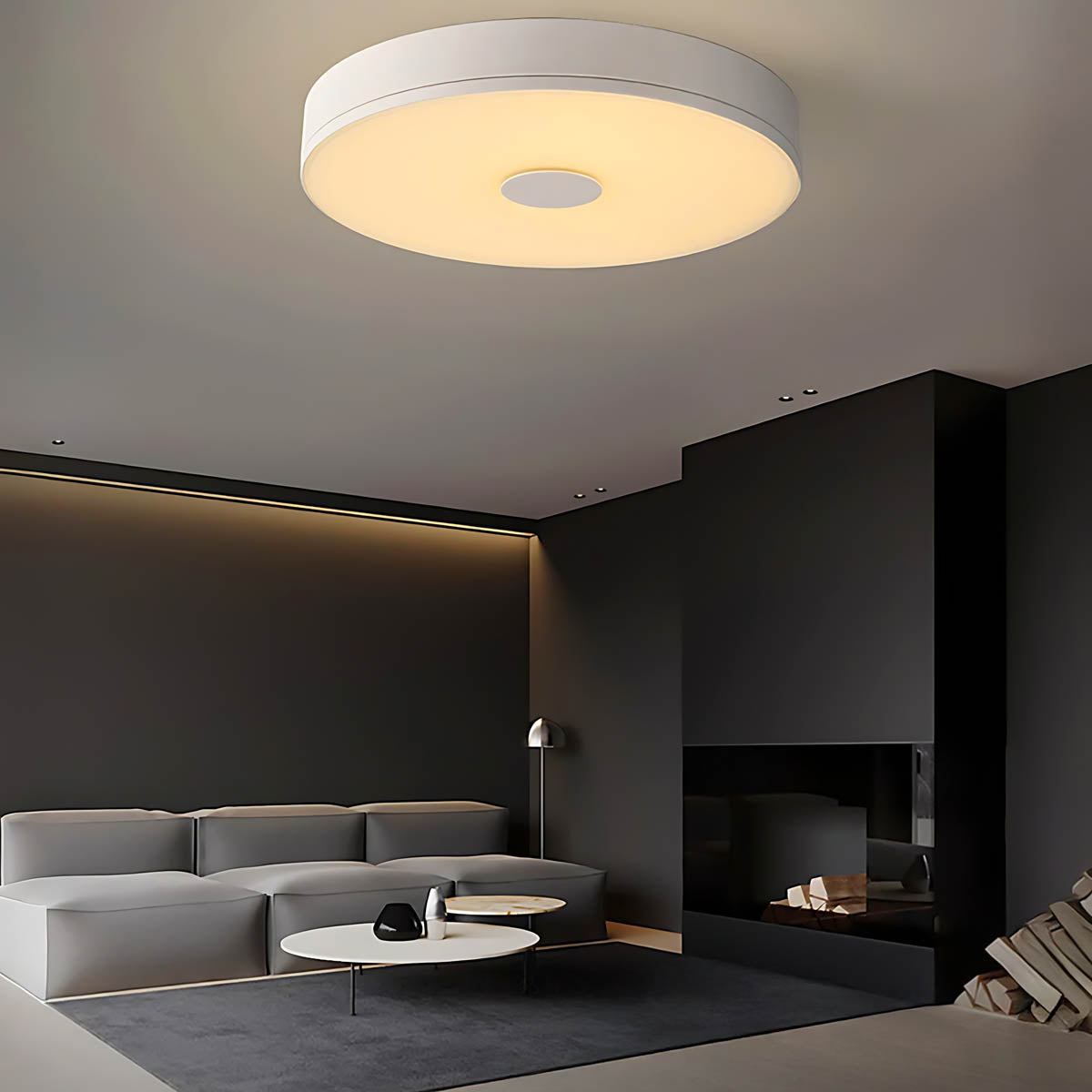 Mapledale Vessel Glass Ceiling Light — gallery image 6