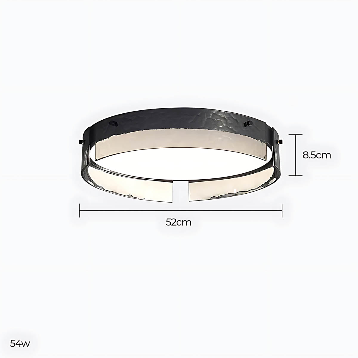 Pemberley Vessel Glass Ceiling Light — gallery image 15