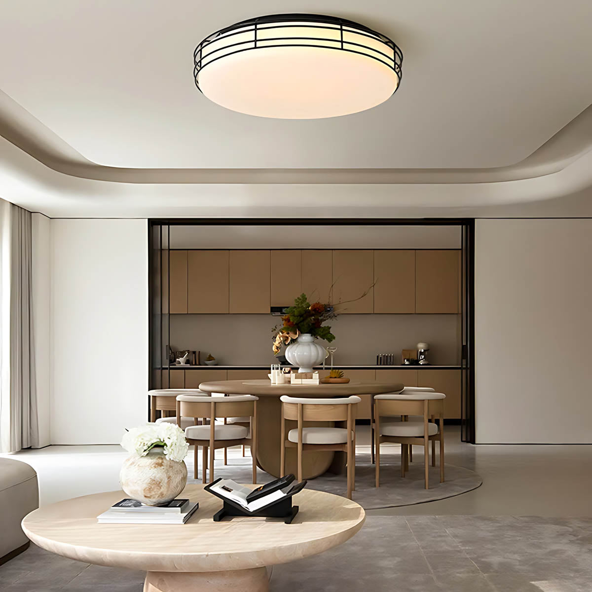 Silverwood Vessel Acrylic Ceiling Light — gallery image 3