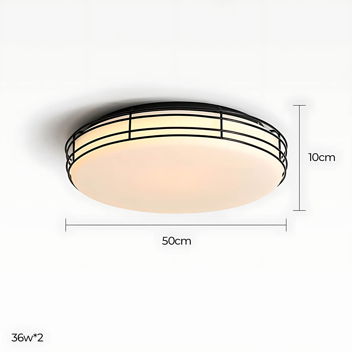 Silverwood Vessel Acrylic Ceiling Light — gallery image 11