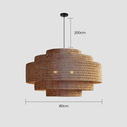 Whitmore Vessel Rattan Pendant Light — gallery image 8