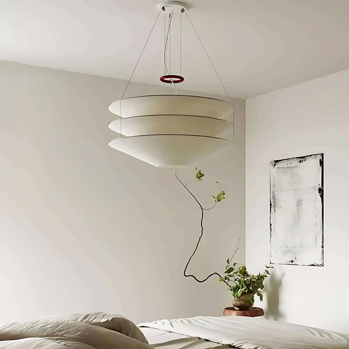 Alder Span Paper Pendant Light — gallery image 11