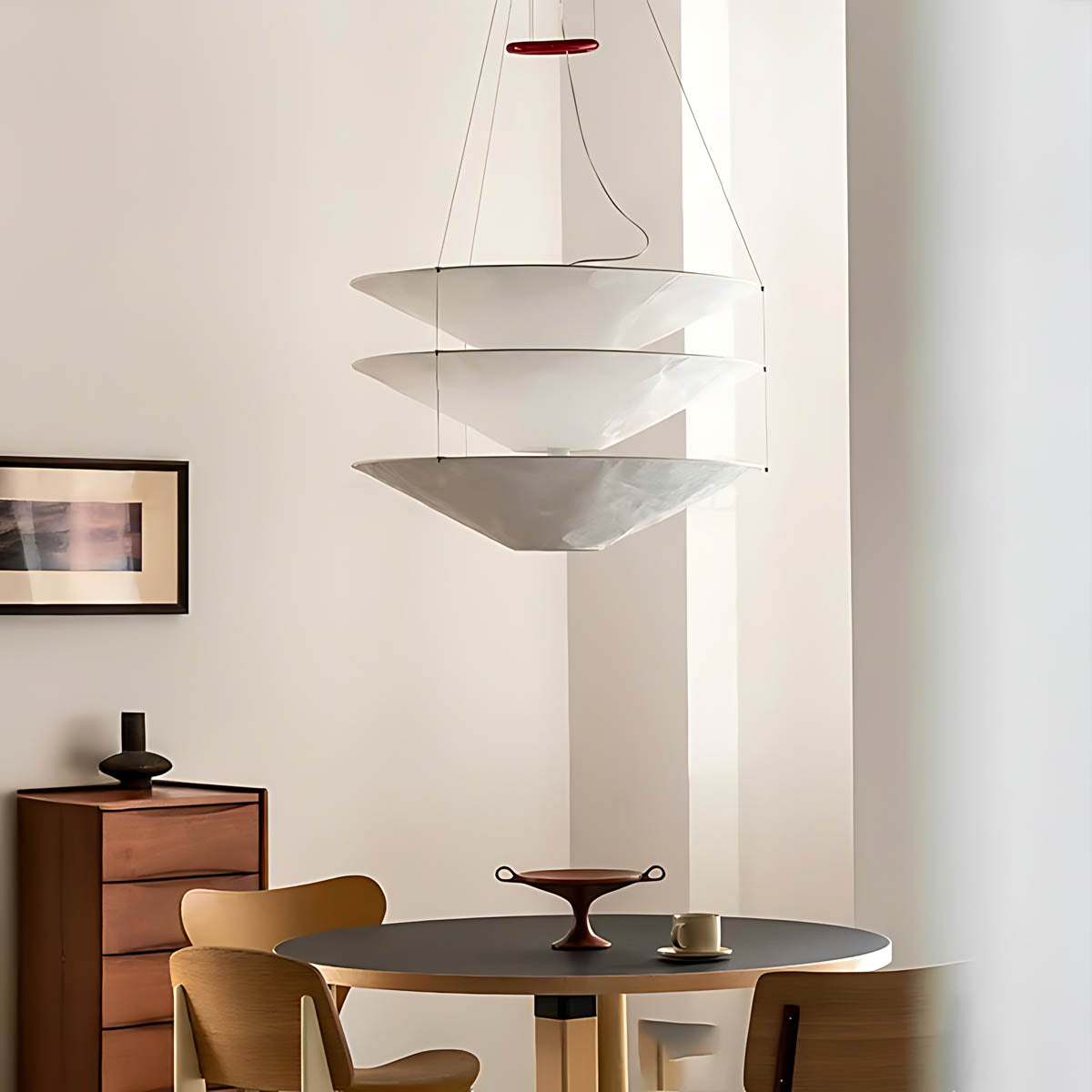 Alder Span Paper Pendant Light — gallery image 6