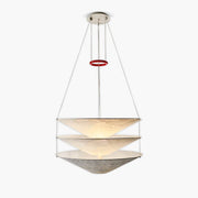 Alder Span Paper Pendant Light — gallery image 1