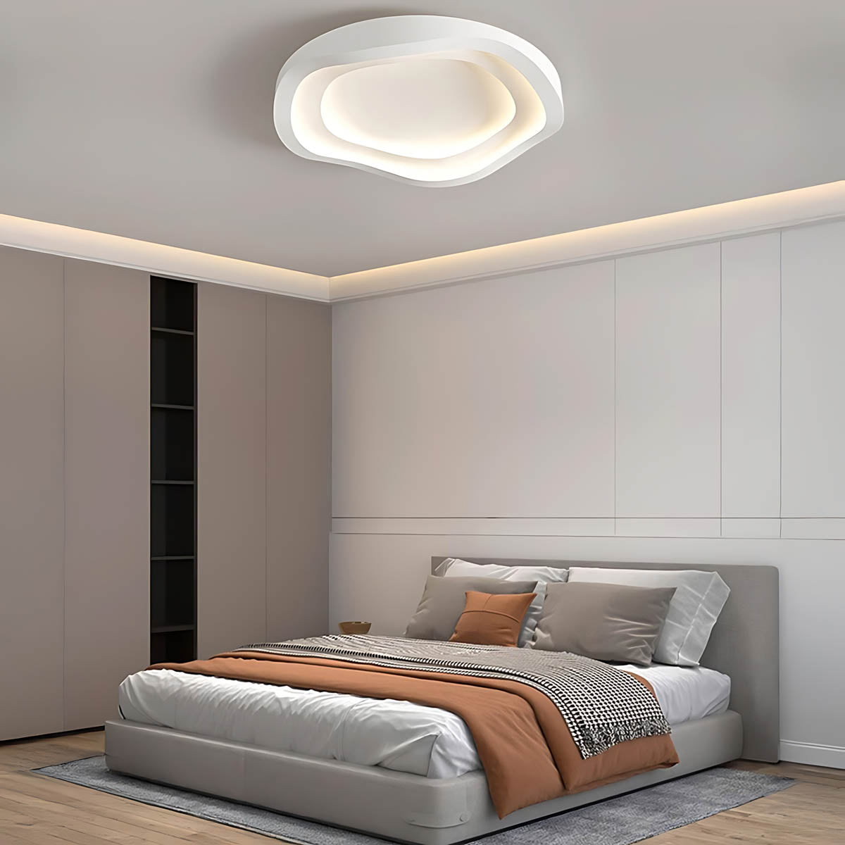 Kestrel Span Glass Ceiling Light — gallery image 10
