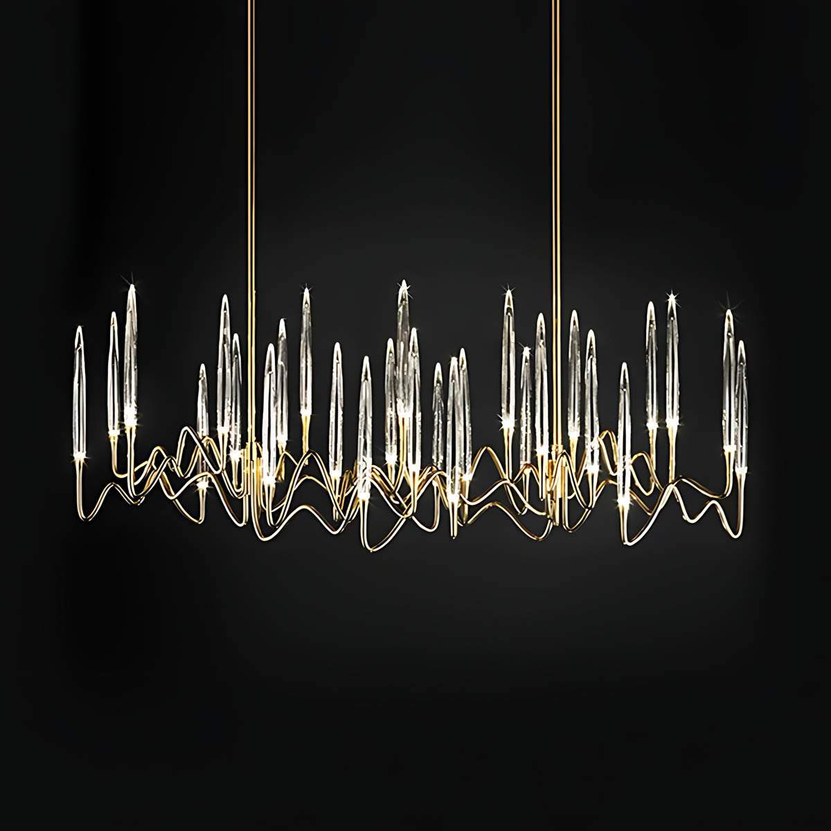 Hollis Span Crystal Chandelier — gallery image 17