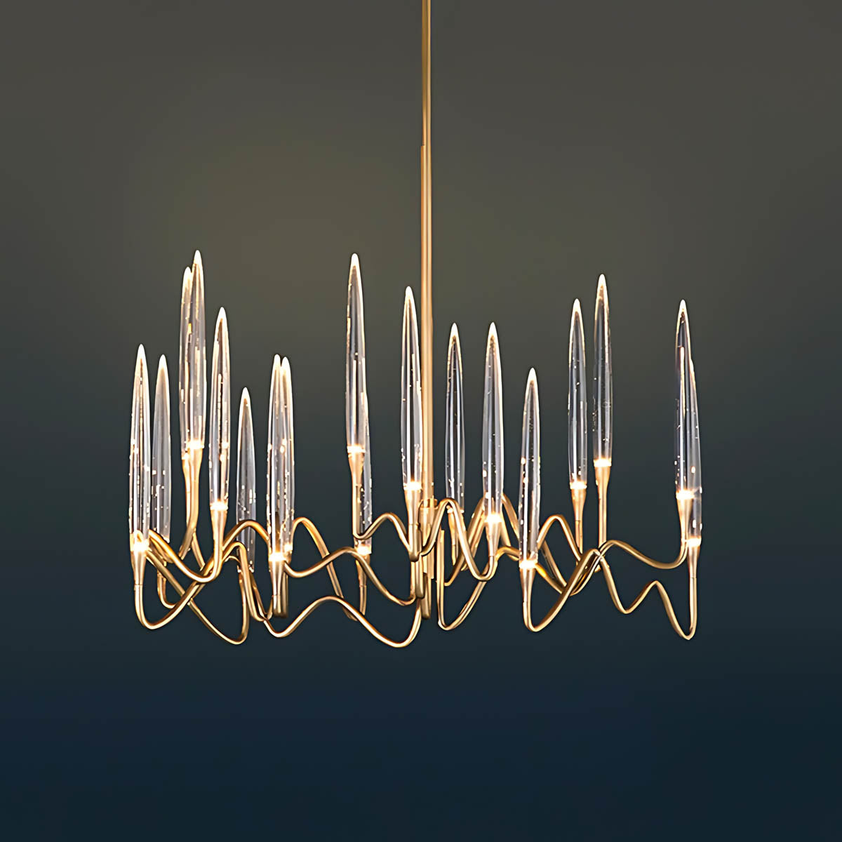 Hollis Span Crystal Chandelier — gallery image 19